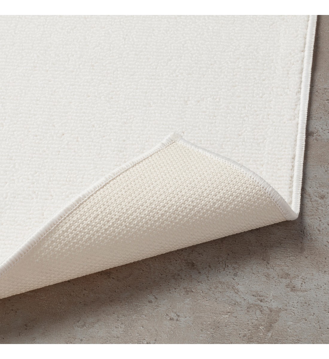 Bathroom mat, white 40x60 cm